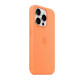 Чохол для смартфона Silicone Full Case AAA MagSafe IC for iPhone 15 Pro Orange Код: 431821-14