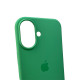 Чохол для смартфона Silicone Full Case AA Open Cam for Apple iPhone 16 30,Spearmint Код: 439681-14