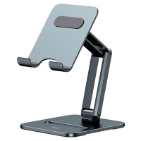 Тримач для мобiльного Baseus Desktop Biaxial Foldable Metal Stand (for Tablets) Grey Код: 442811-14