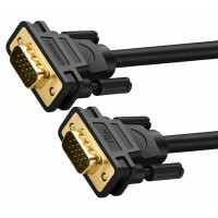 Кабель UGREEN VG101 VGA Male to Male Cable 2m (Black)(UGR-11646)