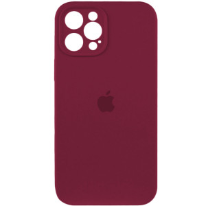 Чохол для смартфона Silicone Full Case AA Camera Protect for Apple iPhone 11 Pro Max 35,Maroon Код: 430801-14