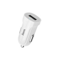 Автомобільний зарядний пристрій HOCO Z2 single-port car charger White Код: 405182-14