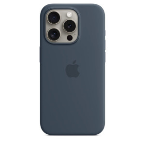 Чохол для смартфона Silicone Full Case AAA MagSafe IC for iPhone 15 Storm Blue Код: 431812-14