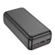Зовнішній акумулятор BOROFONE BJ38B Power 22.5W+PD20W fully compatible power bank(30000mAh) Black