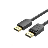 Кабель Vention DisplayPort 4К Cable 1.5M Black (HACBG) Код: 420472-14