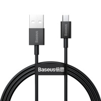 Кабель Baseus Superior Series Fast Charging Data Cable USB to Micro 2A 1m Черное Код: 452132-14