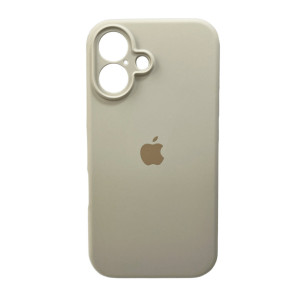 Чохол для смартфона Silicone Full Case AA Camera Protect for Apple iPhone 16 9,Antique Белый Код: 459242-14