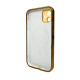 Чохол для смартфона AG Glass Sapphire Frame MagSafe Logo for Apple iPhone 11 Gold Код: 429022-14