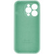 Чохол для смартфона Silicone Full Case AA Camera Protect for Apple iPhone 15 Pro 30,Spearmint Код: 438922-14