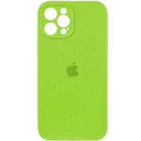 Чохол для смартфона Silicone Full Case AA Camera Protect for Apple iPhone 12 Pro Max 24,Shiny Green Код: 450992-14