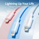 Кабель Vention USB 2.0 Type-A Male to Lightning Male 2.4A Cable 2M Белый PVC Type Код: 453092-14