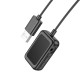 Bluetooth-ресивер BOROFONE BC49 June car BT FM transmitter Черное Код: 423382-14