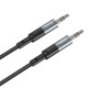 Аудiокабель HOCO UPA23 AUX audio cable Metal Gray Код: 405532-14