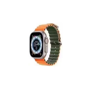 Ремінець для годинника Apple Watch Ocean two-tone 42/44/45/49mm 23.Orange-Khaki Код: 418382-14
