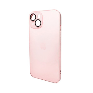 Чохол для смартфона AG Glass Matt Frame Color Logo for Apple iPhone 14 Chanel Pink Код: 430152-14