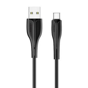 Кабель Usams US-SJ372 U38 Type-C Charging and Data Cable 1m Black