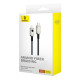 Кабель Baseus Unbreakable Series Fast Charging Data Cable Type-C to iP 20W 1m Stellar Белый Код: 456982-14