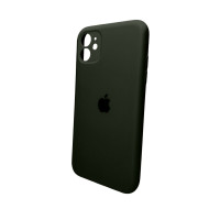 Чохол для смартфона Silicone Full Case AA Camera Protect for Apple iPhone 11 Pro кругл 40,Atrovirens Код: 431332-14