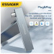 USB-hub ESSAGER (opp bag) Fengyang 3 in 1 Splitter Silver Код: 459252-14