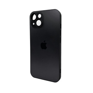 Чохол для смартфона AG Glass Matt Frame Color Logo for Apple iPhone 14 Graphite Черный Код: 430082-14