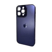 Чохол для смартфона AG Glass Sapphire Frame MagSafe Logo for Apple iPhone 14 Pro Max Deep Purple Код: 429092-14