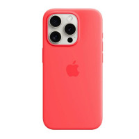 Чохол для смартфона Silicone Full Case AAA MagSafe IC for iPhone 15 Pro Guava Код: 431822-14