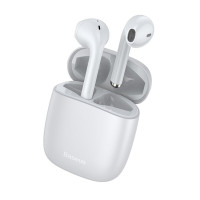 Навушники Baseus Encok True Wireless Earphones W04 White (2022 Edition) Код: 432412-14