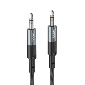 Аудiокабель HOCO UPA23 AUX audio cable Metal Gray Код: 405532-14