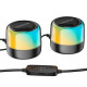 Портативна колонка BOROFONE BP12 Colorful BT wired 2-in-1 computer speaker Black Код: 421302-14