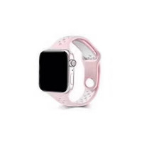 Ремінець для годинника Apple Watch Small Waist two colors 42/44/45/49mm Pink-White Код: 418422-14