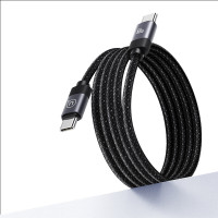 Кабель Usams US-SJ704 60W Magnetic Data Cable Type-C To Type-C-Rui Series 1m tarnish Код: 437393-14