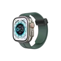 Ремінець для годинника Apple Watch Magnetic 42/44/45/49mm Pine Green Код: 418433-14