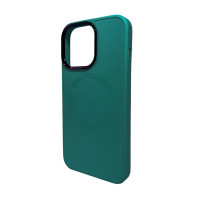 Чохол для смартфона AG Glass Sapphire MagSafe Logo for Apple iPhone 15 Green Код: 428843-14