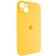 Чохол для смартфона Silicone Full Case AA Camera Protect for Apple iPhone 15 56,Sunny Yellow Код: 430593-14