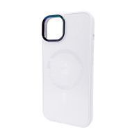 Чохол для смартфона AG Glass Sapphire MagSafe Logo for Apple iPhone 14 White Код: 428683-14