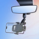Тримач для мобільного HOCO H17 Waves rearview mirror car holder Black Код: 420393-14
