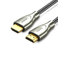 Кабель UGREEN HD131 HDMI Carbon Fiber Zinc Alloy Cable 2m (Gray) (UGR-50108) Код: 405583-14