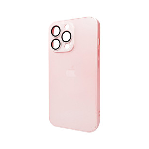 Чохол для смартфона AG Glass Matt Frame Color Logo for Apple iPhone 12 Pro Max Chanel Pink Код: 430183-14