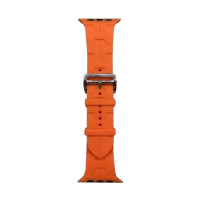 Ремінець для годинника Apple Watch Hermès 42/44/45/49mm 3.Orange Код: 418473-14