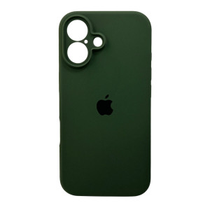 Чохол для смартфона Silicone Full Case AA Camera Protect for Apple iPhone 16 46,Pine Green Код: 456993-14