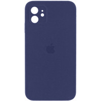 Чохол для смартфона Silicone Full Case AA Camera Protect for Apple iPhone 11 7,Dark Blue Код: 430283-14