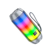 Портативна колонка BOROFONE BR25 Crazy sound colorful luminous BT speaker Gray Код: 421303-14