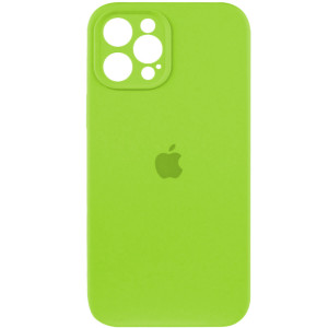 Чохол для смартфона Silicone Full Case AA Camera Protect for Apple iPhone 12 Pro 24,Shiny Green Код: 430823-14