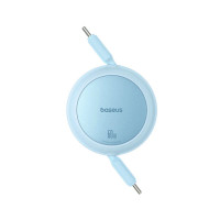 Кабель Baseus Free2Pull Mini Charging Cable USB-C to USB-C 60W 1m Galaxy Blue Код: 457033-14