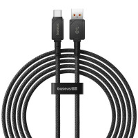 Кабель Baseus Unbreakable Series Fast Charging Data Cable USB to Type-C 100W 2m Cluster Черное