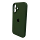 Чохол для смартфона Silicone Full Case AA Camera Protect for Apple iPhone 16 46,Pine Green Код: 456993-14