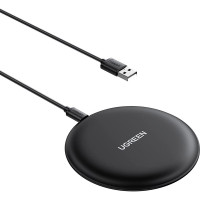 Бездротовий зарядний пристрій UGREEN CD186 Wireless Charging Pad ( Black )(UGR-15112)