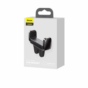 Тримач для мобiльного Baseus Steel Cannon Air Outlet Car Mount Black Код: 404933-14