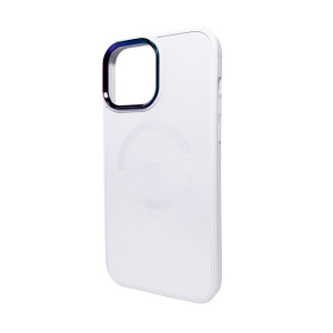 Чохол для смартфона AG Glass Sapphire MagSafe Logo for Apple iPhone 15 Pro White Код: 428613-14