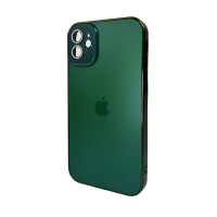 Чохол для смартфона AG Glass Sapphire Frame MagSafe Logo for Apple iPhone 12 Cangling Green Код: 429033-14